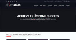 Desktop Screenshot of expostars.com